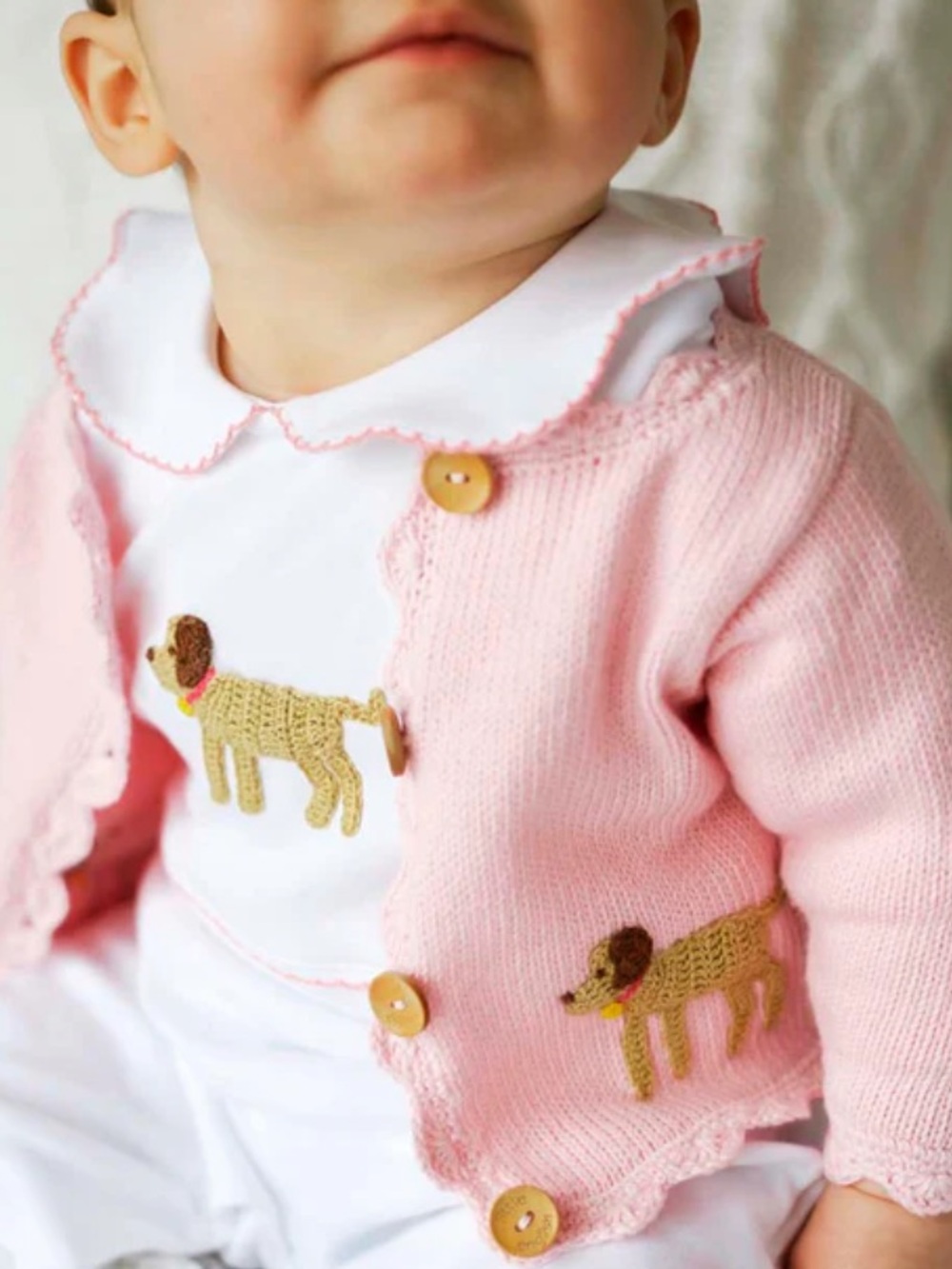 Little English Crochet Playsuit - Girl Lab 18 months like new